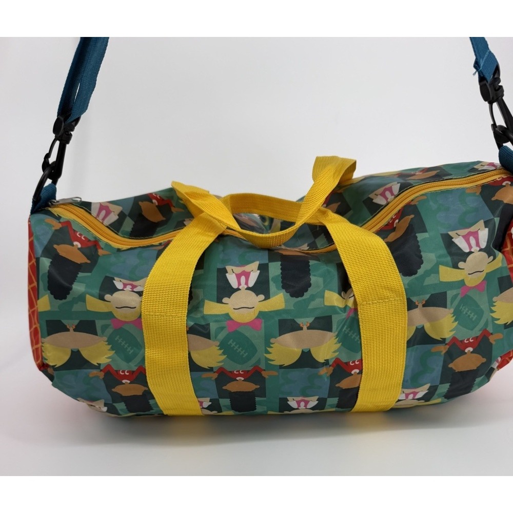 Culturefly Nick Box Nickelodeon Hey Arnold Duffle Bag NWT